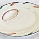 Set of 6 old Digoin Sarreguemines asparagus slushie plates