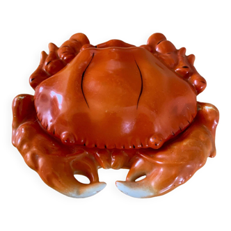 Incroyable Crabe céramique vintage année 50