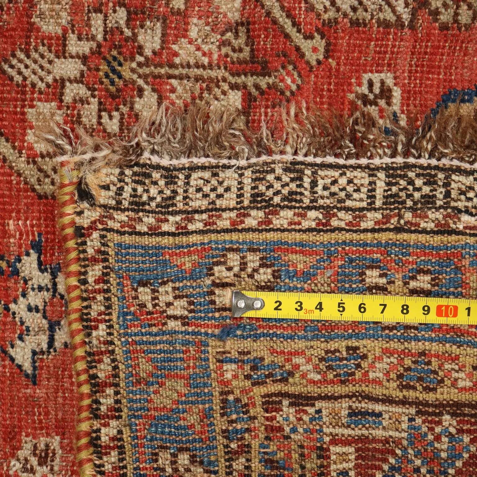 Old Kaskay rug in wool, fine knotting, handmade 68 x 55 in.