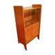 Bibliothèque commode vitrée vintage