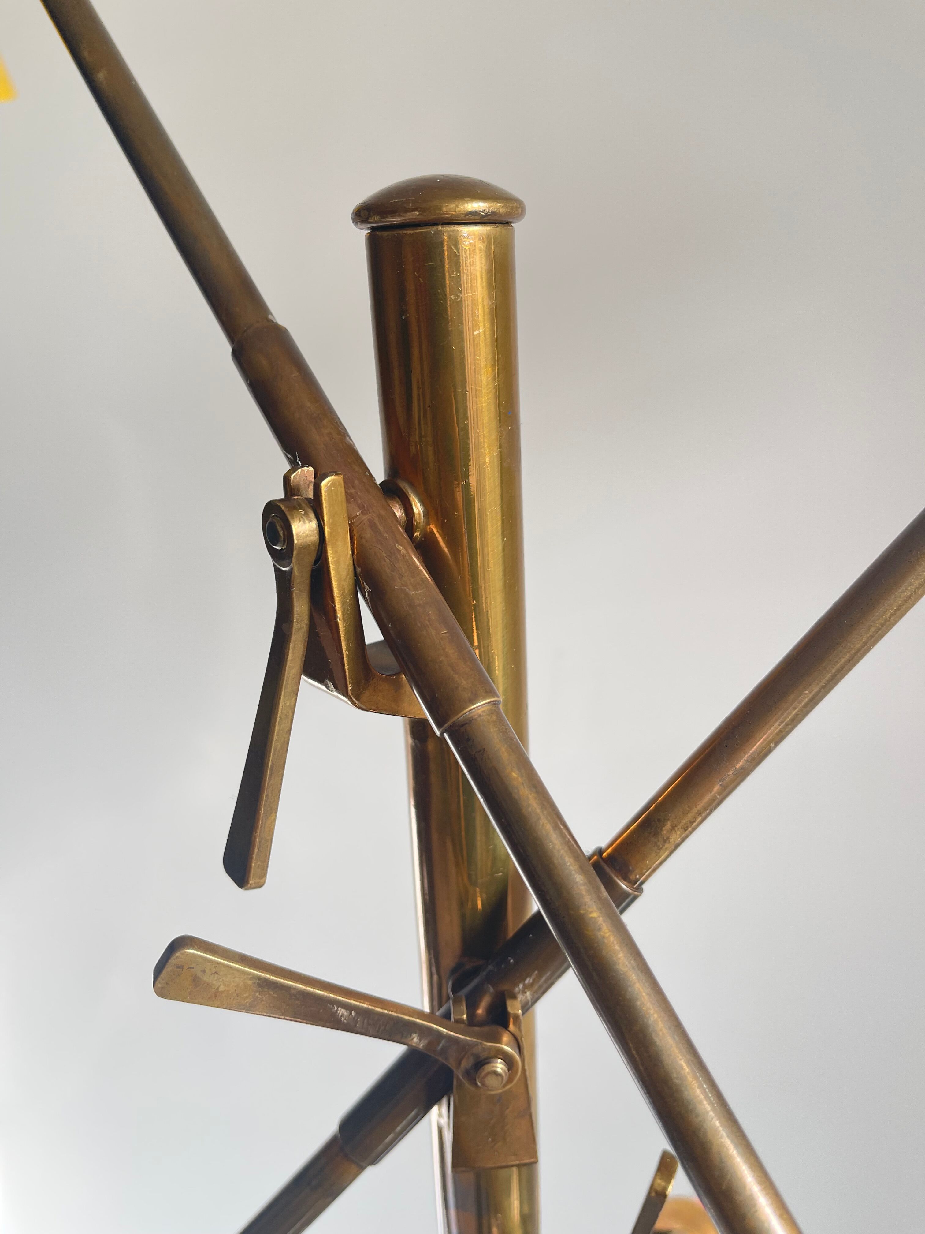 “Triennale” floor lamp by Angelo Lelii by Arredoluce