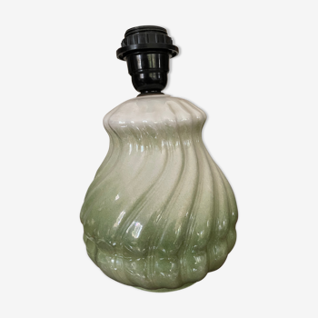 Pied de lampe en céramique italienne vintage