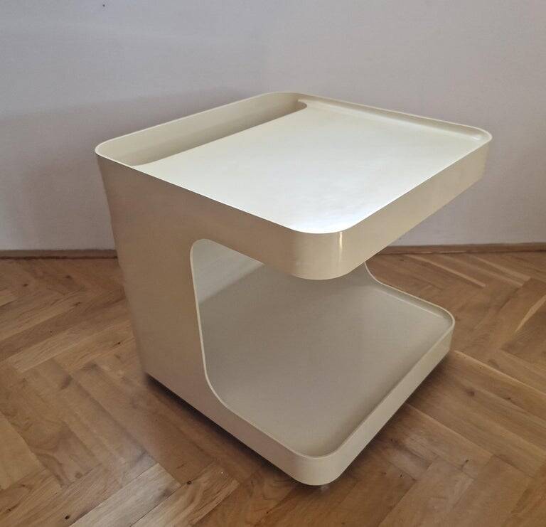 Midcentury Side Table, GAME, Marcello Siard for Longato, Italy, 1970s