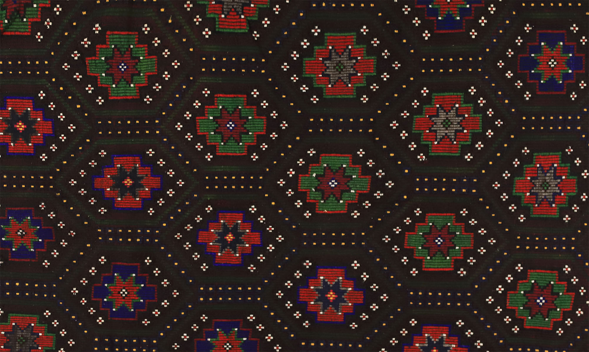 Anatolian handmade kilim rug 287 cm x 176 cm