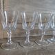Set of 6 Arques crystal liqueur glasses