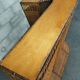 Vintage rattan and metal bar and its stools.