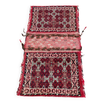 Persian Khorjin Kilim double pouch hand-woven wool 55x95cm