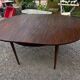 Scandinavian extendable table in rosewood from the 1960s, butterfly extension.