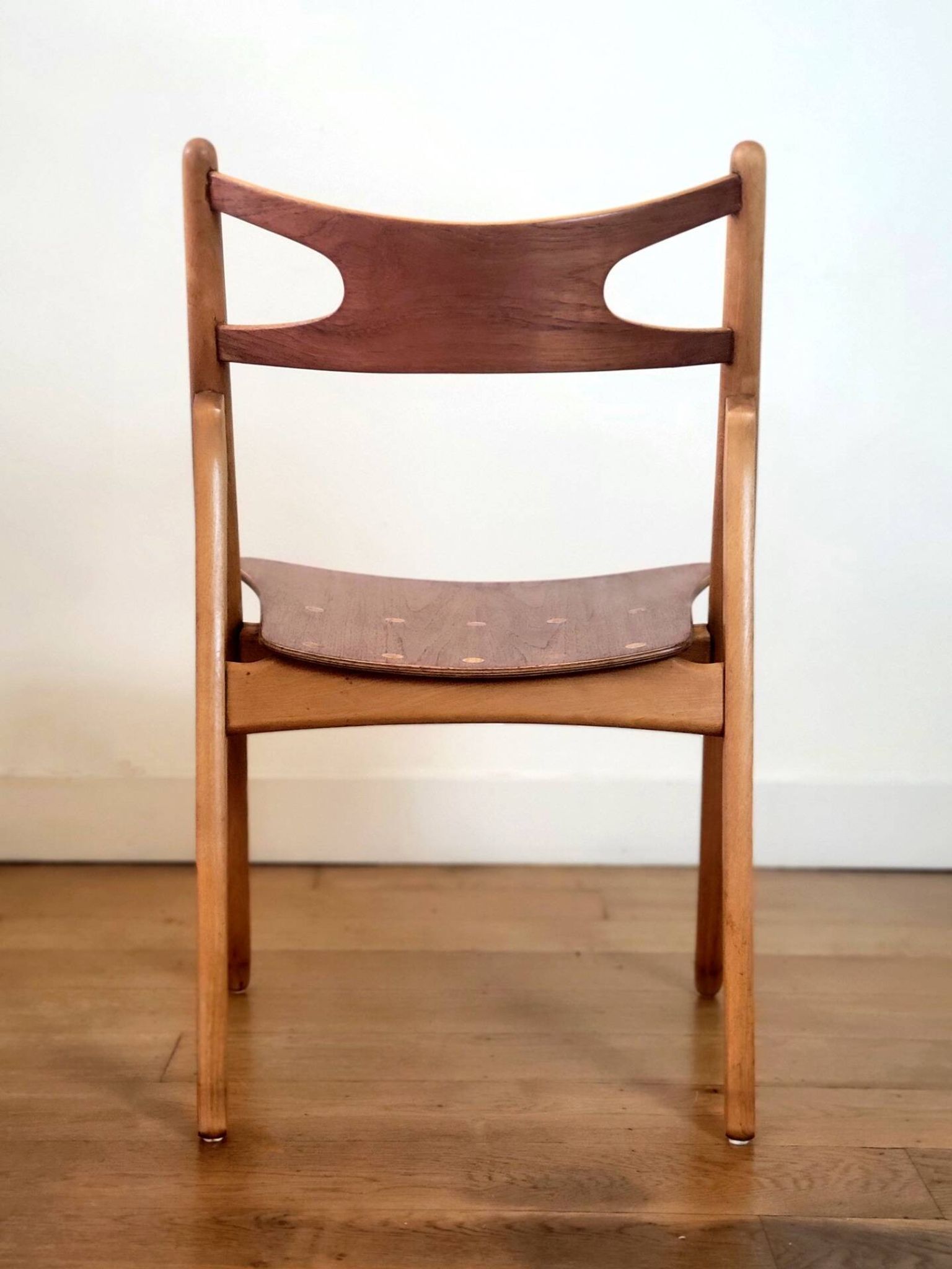 Set of five CH29 Sawbuck chairs by Hans J. Wegner for Carl Hansen & Søn