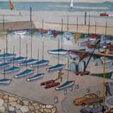 Plage et port de plaisance les lecques
