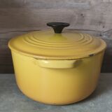 Le Creuset Yellow Oval Casserole
