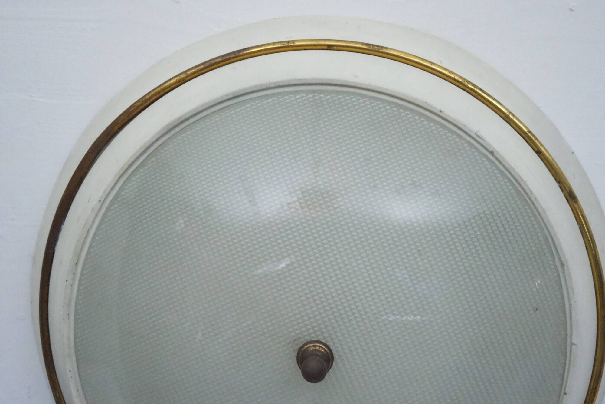 Mid-Century Ceiling Lamp, Italy, 1950s