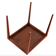 Rosewood side table by Johannes Andersen for CFC Silkeborg