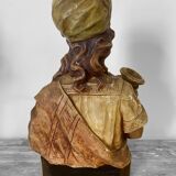 Bust of a Berber woman “Rebecca” in terracotta, Pirolli edition