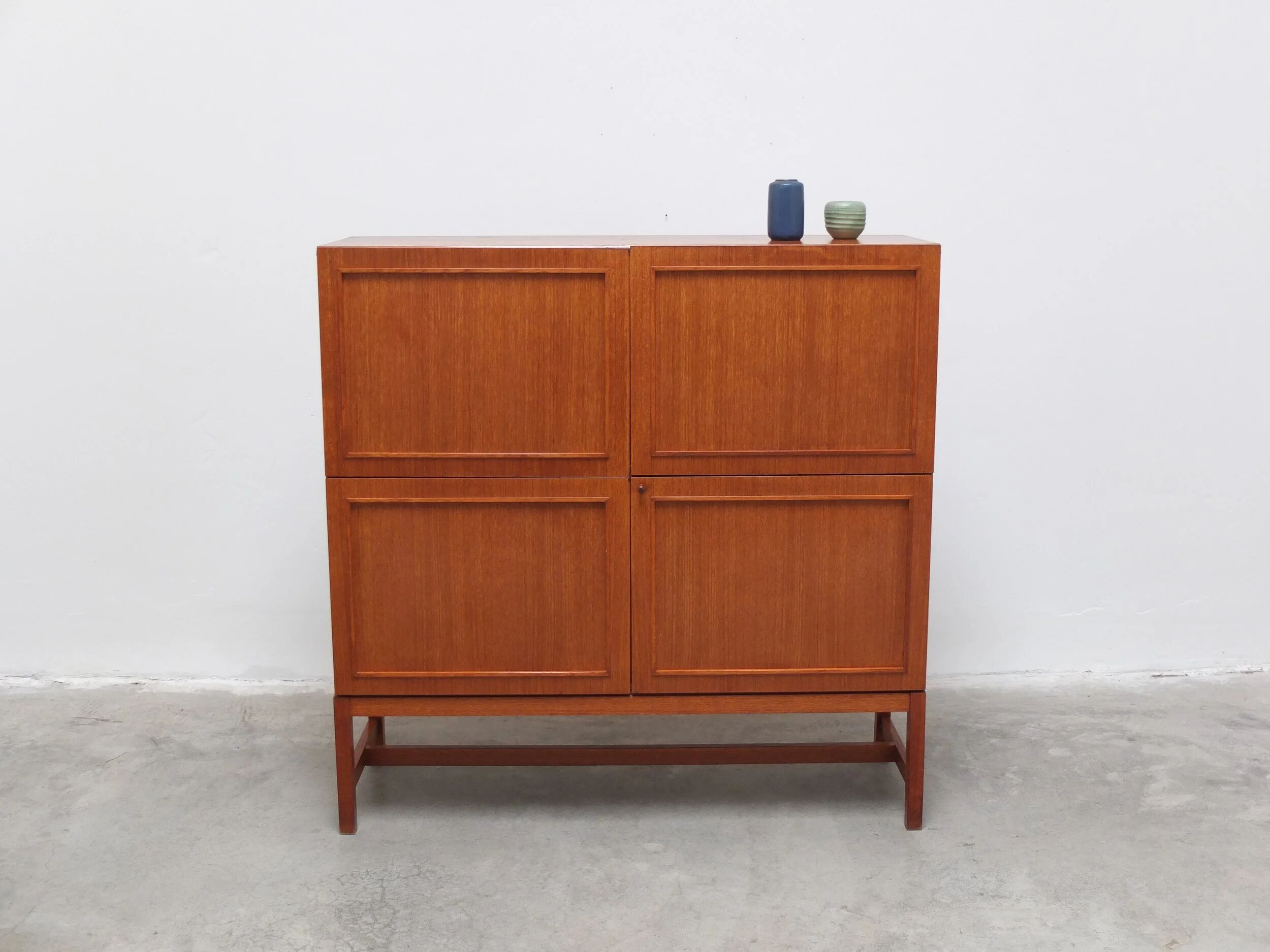 Decorative bar cabinet by Oswald Vermaercke for V-Form, 1966