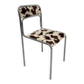 70s cow print chair