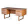 Vintage Oak Desk by Henning Jensen & Torben Valeur for Dyrlund, Denmark, 1960s