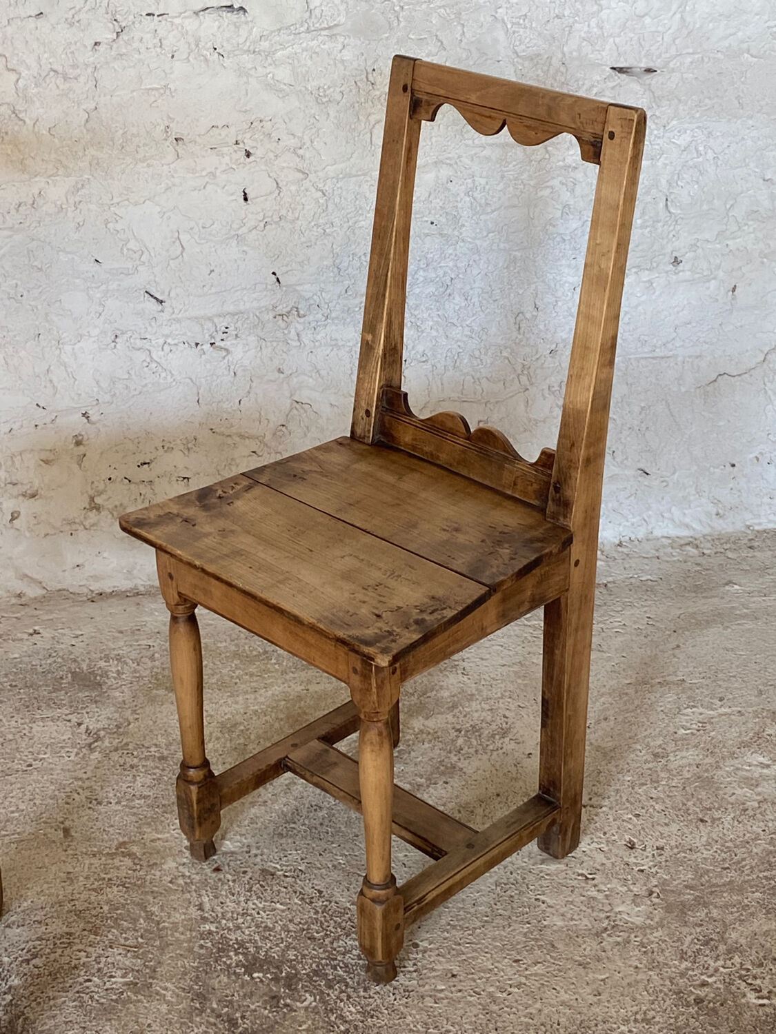 Pair of Lorraine chairs from the end of the 19th century