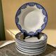 Sarreguemines soup plates, Capri model