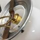 Opaline ball wall light