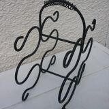 Door bottles in wrought iron