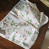 Floral cotton tablecloth
