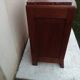 Art deco bedside table top marble door on the left