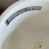 Lampshade in mother-of-pearl and brass