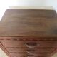 Art Deco Chest of Drawers - 5 drawers - 1950s - Carved wood - Pattern
