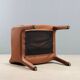 Busnelli System vintage armchair in leather, foam, 2000s design