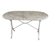 Bistro table with marble top