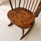 Fauteuil à bascule / Rocking Chair vintage en hêtre 1960 par Stol Kamnik
