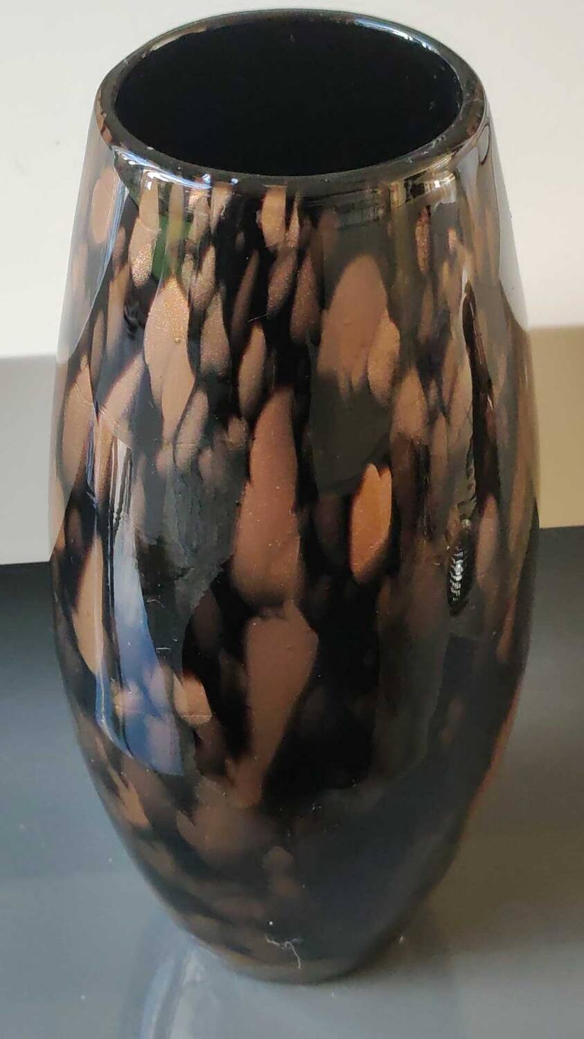 Venetian Murano blown glass vase by Carlo Nason, 1960s