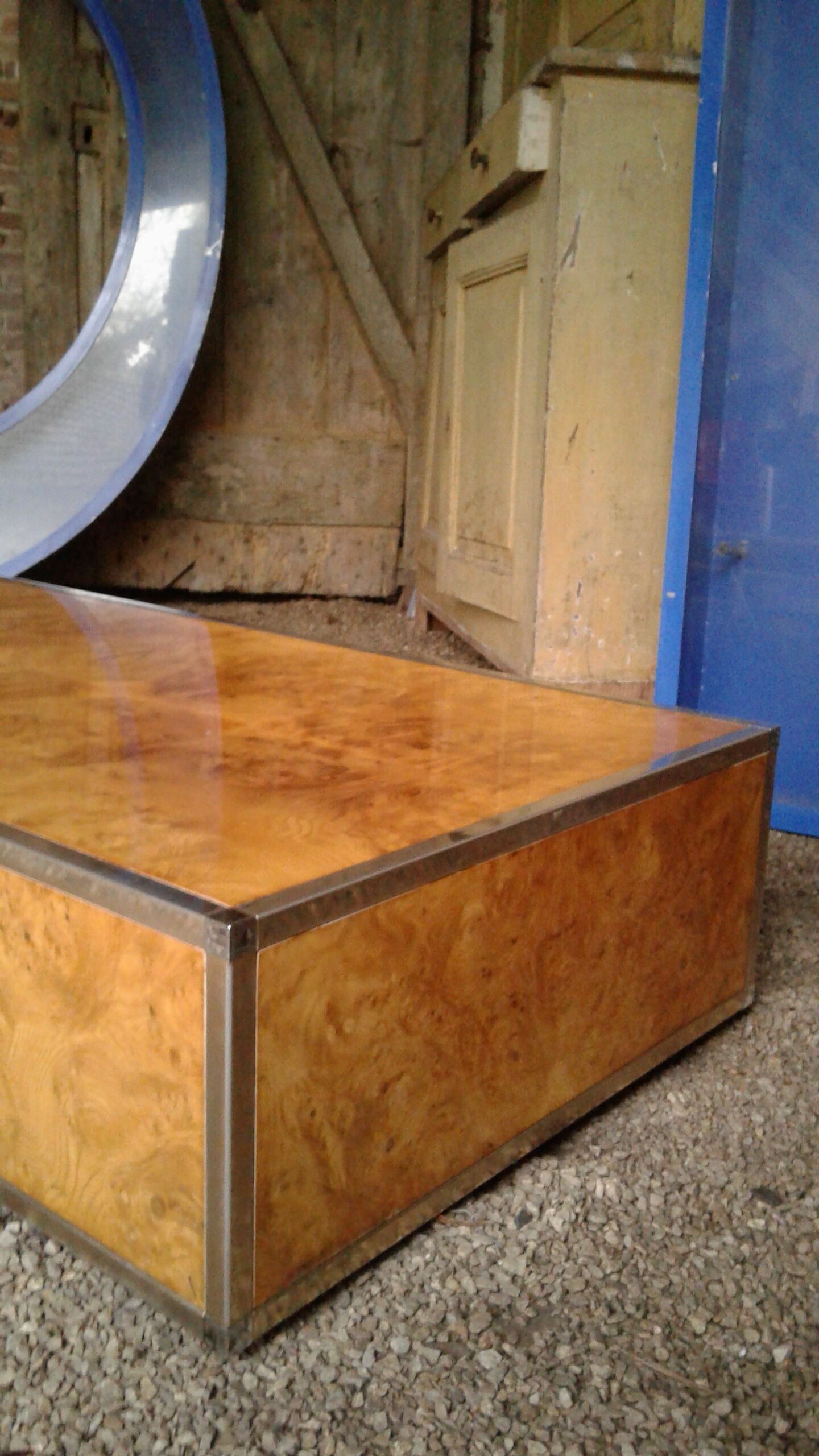 Coffee table Magnifier to Elm, 1970.