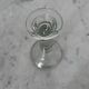 Glass column candle holder