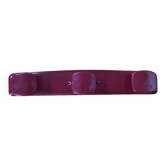 Porte manteaux en plastique bordeau syla 70