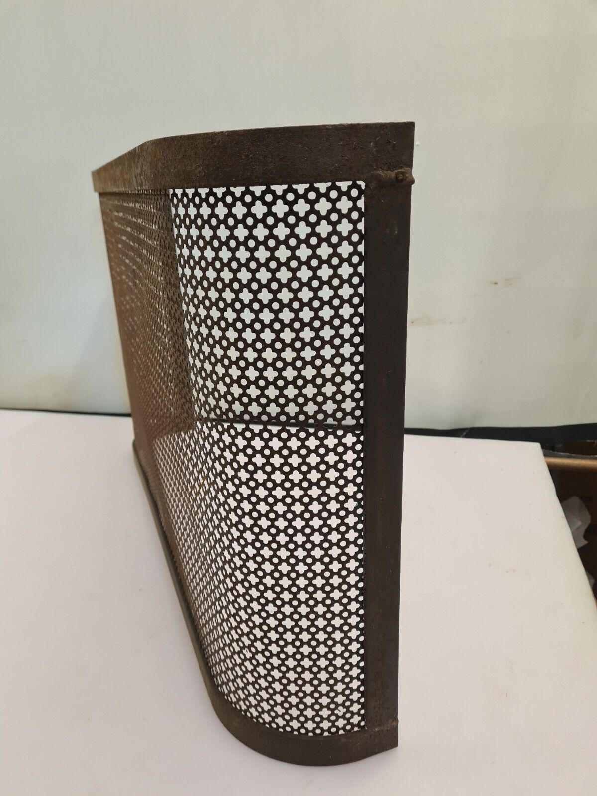 Iron chimney screen