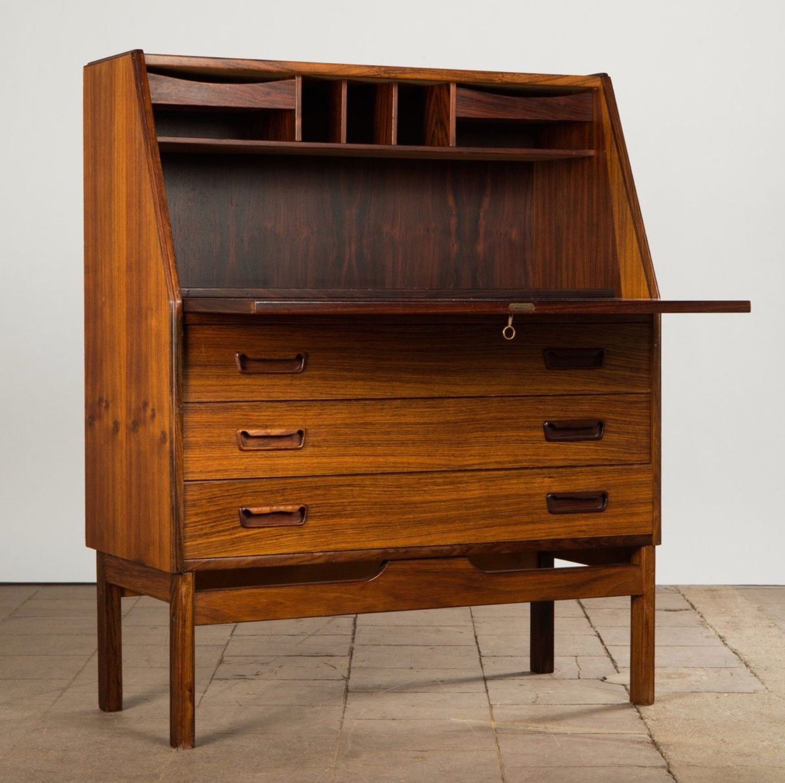 Mid-century Danish rosewood Secretaire from us, 1960 s