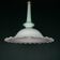 Vintage Murano glass pendant lamp attributed to Venini, Italy, 1970s.