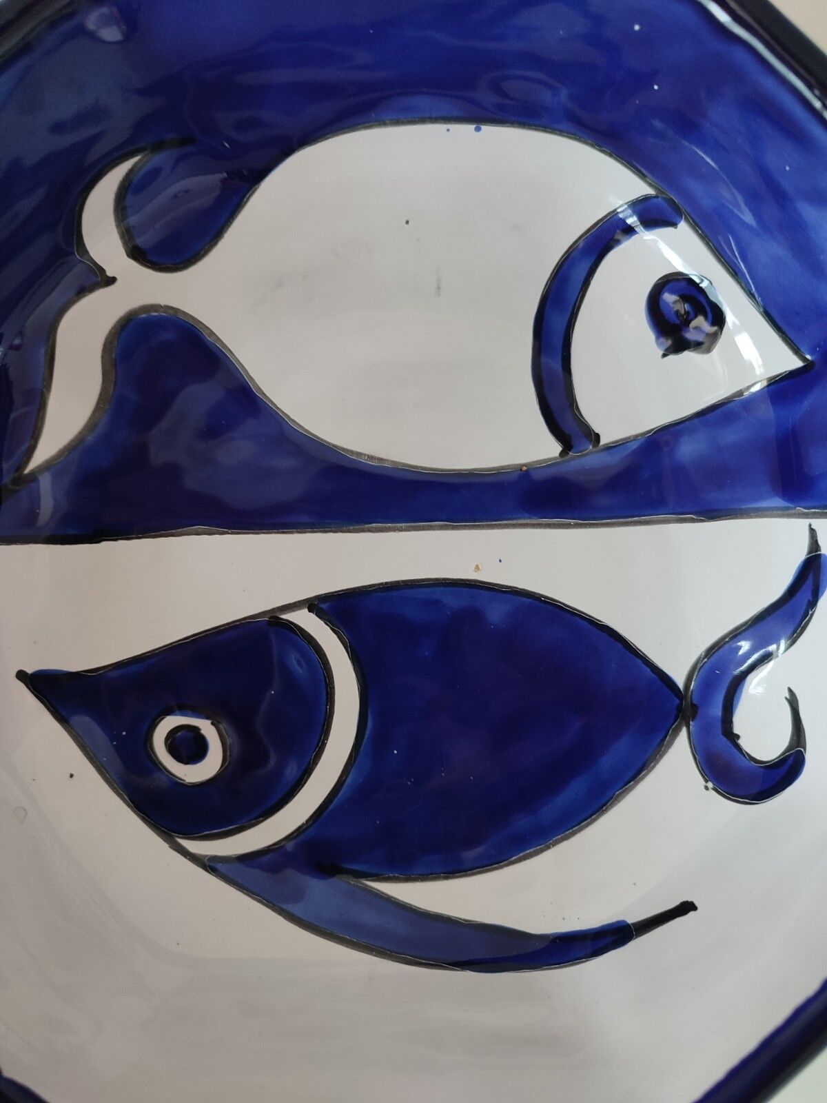 Ceramic fish dish