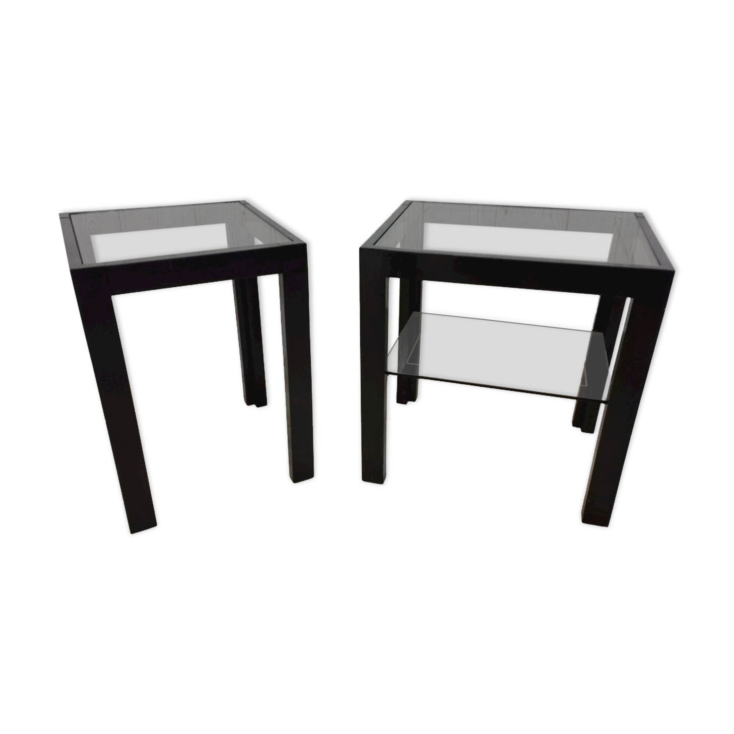 Vintage sofa end pair