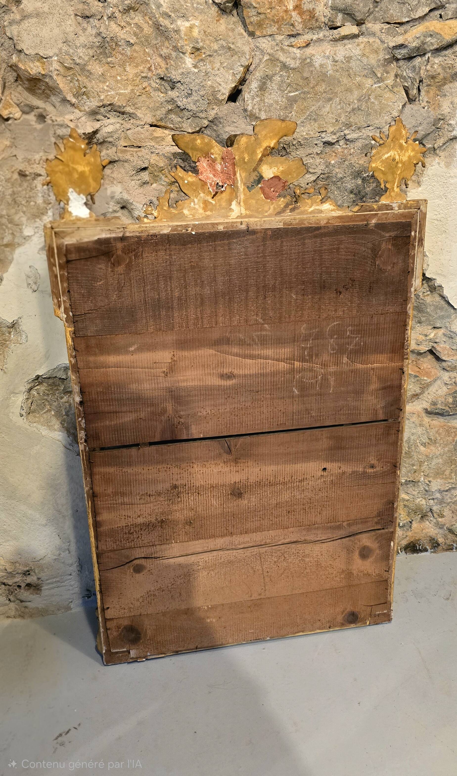 Mirror with parcloses, Napoléon III period