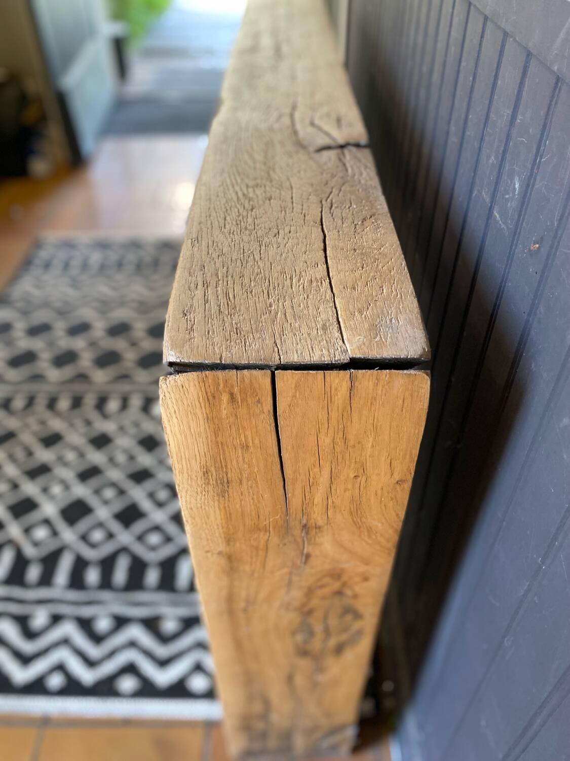 Console chêne massif