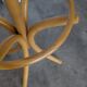 Porte-manteau en bois cintré vintage dans le style Thonet, porte-manteau des années 50