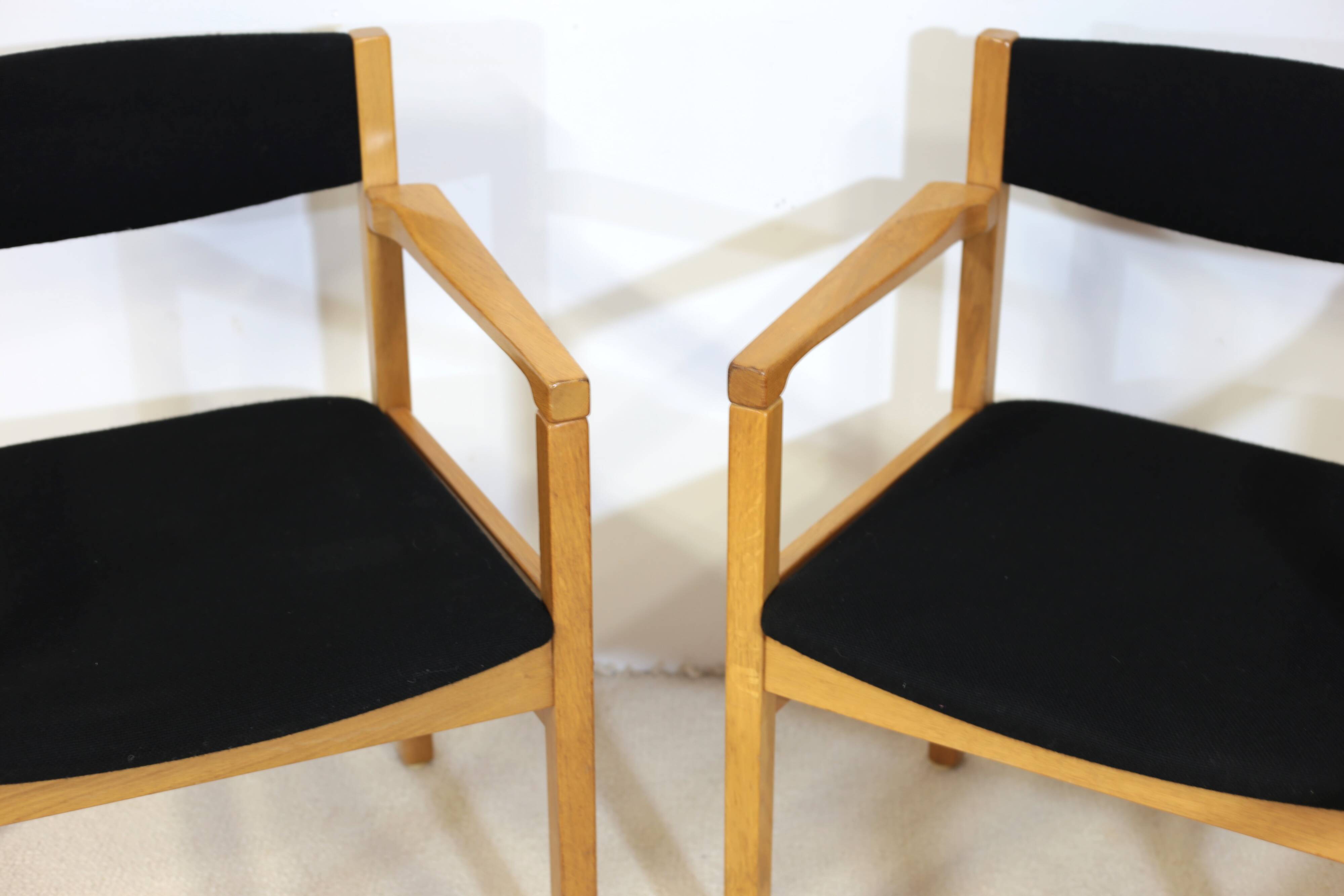 Fauteuil danois en chêne