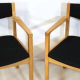 Fauteuil danois en chêne
