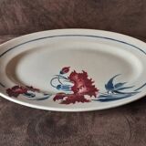Oval platter K G Luneville
