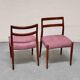 5x chaises de salle à manger en teck par johannes andersen pour uldum, années 1960