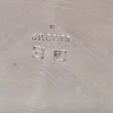 Silver-plated champagne bucket Ercuis Paris.