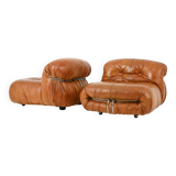 Set of 2 Soriana Armchairs by Afra & Tobia Scarpa for Cassina, years